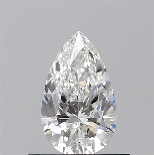 0.52 carat F-SI1 Natūralus Pear Deimantas (1)