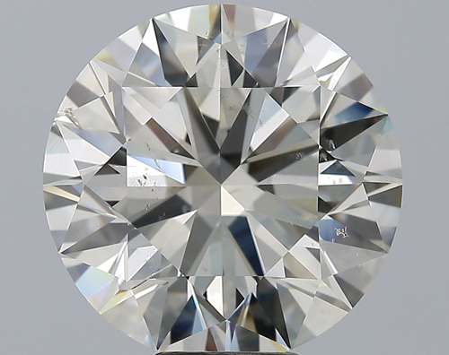 9.01 carat K-SI2 Excellent cut Natūralus Round Deimantas (1)