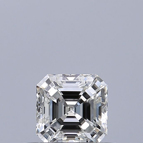 0.32 carat G-VVS1 Natūralus Asscher Deimantas (1)