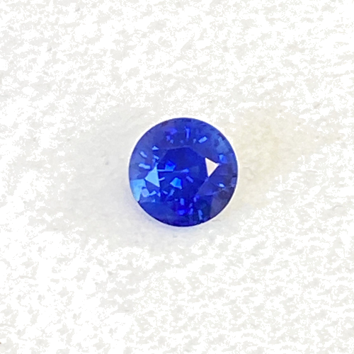 0.7 carat BLUE Round Safyras (1)