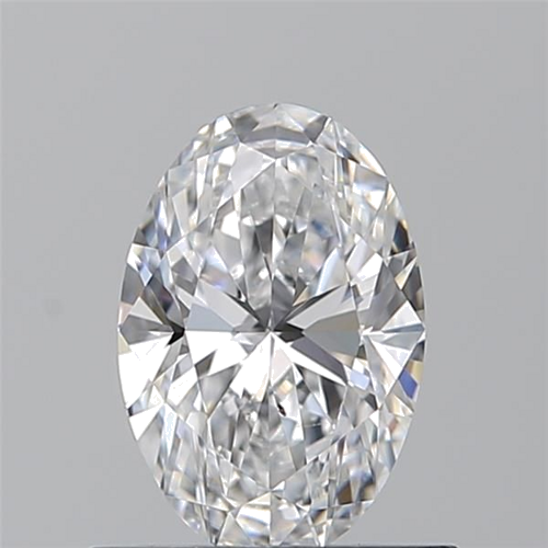 0.7 carat D-SI1 Natūralus Oval Deimantas (1)