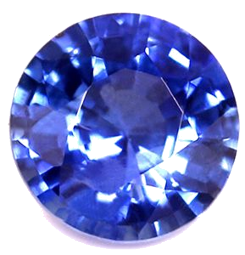 0.57 carat BLUE Round Safyras (1)