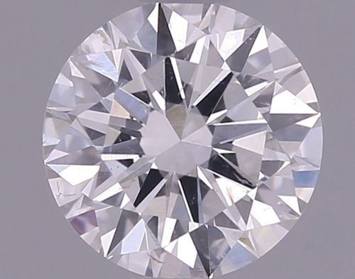 0.51 carat G-SI2 Excellent cut Natūralus Round Deimantas (1)