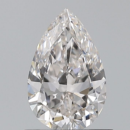 0.72 carat H-VVS2 Natūralus Pear Deimantas (1)