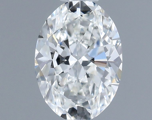 0.4 carat F-VS1 Natūralus Oval Deimantas (1)