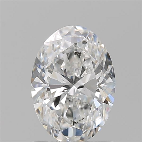 1.21 carat E-SI2 Natūralus Oval Deimantas (1)