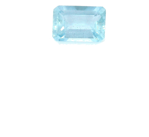 0.47 carat BLUE STEP cut Octagonal Aquamarine (1)