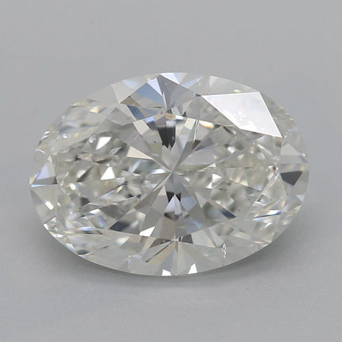 3.01 carat I-SI2 Natūralus Oval Deimantas (1)