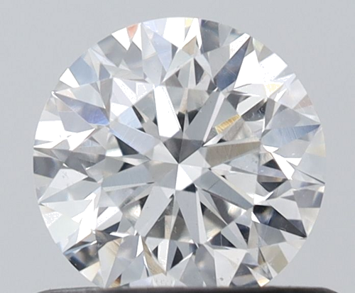 0.6 carat F-SI1 Excellent cut Natūralus Round Deimantas (1)