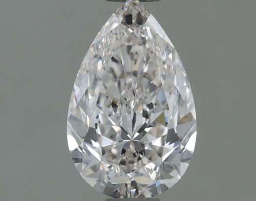 0.5 carat I-IF Natūralus Pear Deimantas (1)