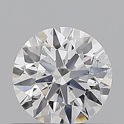 0.54 carat D-SI2 Excellent cut Natūralus Round Deimantas (1)