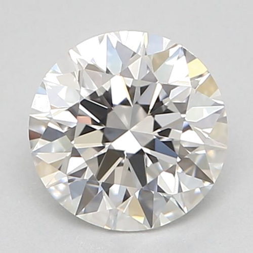 0.53 carat F-VVS1 Excellent cut Natūralus Round Deimantas (1)