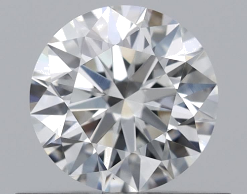 0.51 carat F-VVS1 Excellent cut Natūralus Round Deimantas (1)