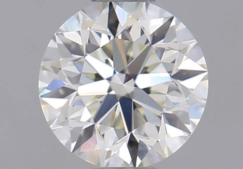0.69 carat K-VVS2 Very Good cut Natūralus Round Deimantas (1)