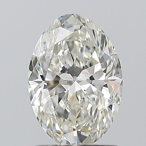 1.2 carat J-SI2 Natūralus Oval Deimantas (1)
