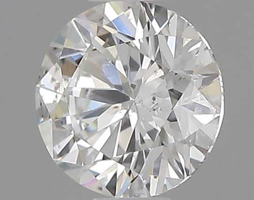 0.5 carat F-SI2 Excellent cut Natūralus Round Deimantas (1)