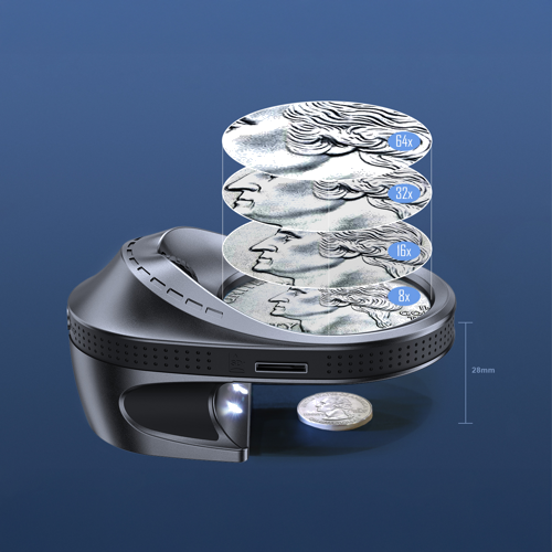 Digital Magnifying Glass 8x, 16x, 32x, 64x (3)