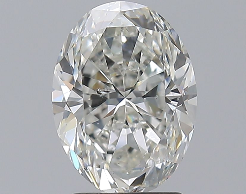 2.51 carat H-SI2 Natūralus Oval Deimantas (1)