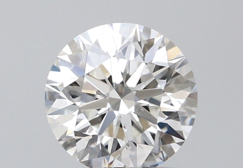 0.6 carat F-SI2 Excellent cut Natūralus Round Deimantas (1)