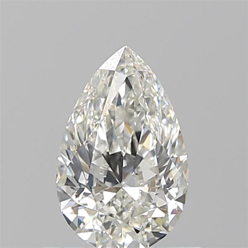 0.7 carat H-VS1 Natūralus Pear Deimantas (1)
