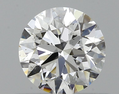 0.5 carat E-SI2 Excellent cut Natūralus Round Deimantas (1)