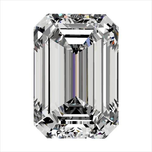 0.54 carat G-VVS2 Natūralus Emerald Deimantas (1)