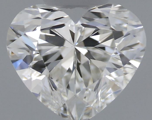 0.4 carat H-VVS2 Natūralus Heart Deimantas (1)