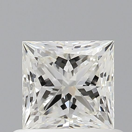 0.6 carat I-VVS1 Natūralus Princess Deimantas (1)