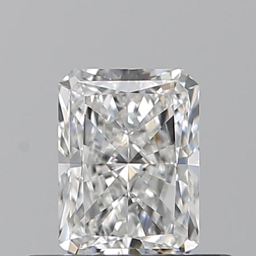 0.51 carat F-VVS2 Natūralus Radiant Deimantas (1)