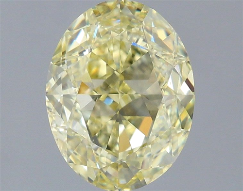 1.83 carat Fancy Yellow-SI1 Natūralus Oval Deimantas (1)
