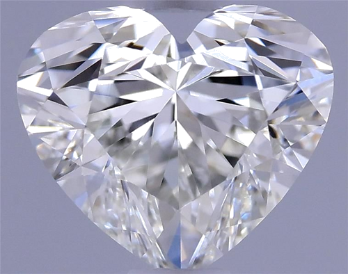 0.7 carat I-VS2 Natūralus Heart Deimantas (1)