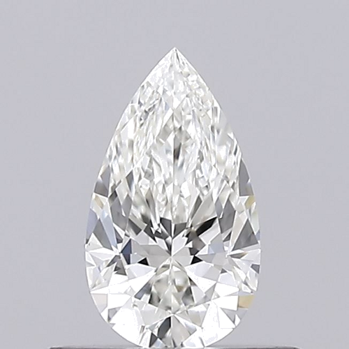0.34 carat H-VVS1 Natūralus Pear Deimantas (1)
