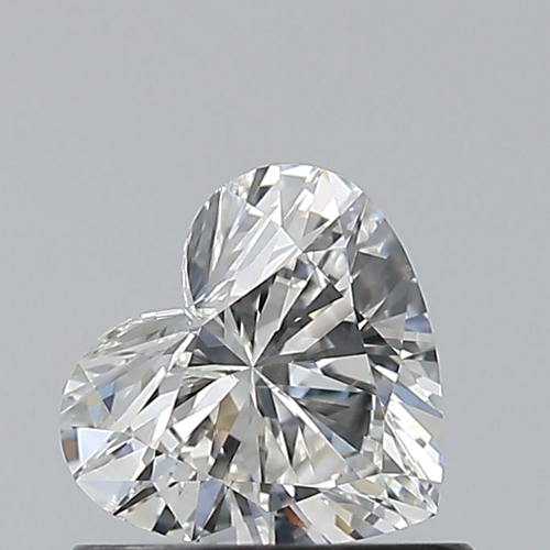 0.6 carat G-VS2 Natūralus Heart Deimantas (1)