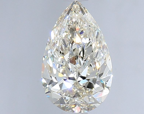 1.0 carat K-VVS2 Natūralus Pear Deimantas (1)