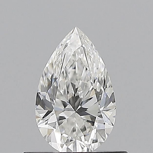 0.52 carat F-IF Natūralus Pear Deimantas (1)