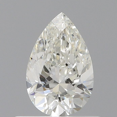 0.5 carat I-VVS2 Natūralus Pear Deimantas (1)
