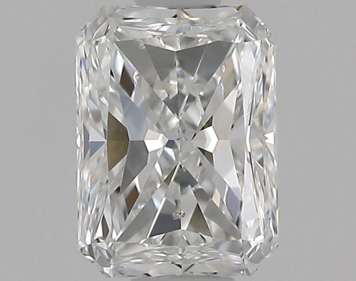 0.6 carat F-SI2 Natūralus Radiant Deimantas (1)