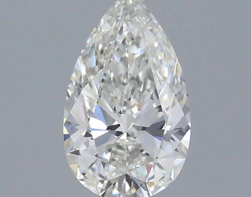 0.31 carat H-VVS2 Natūralus Pear Deimantas (1)