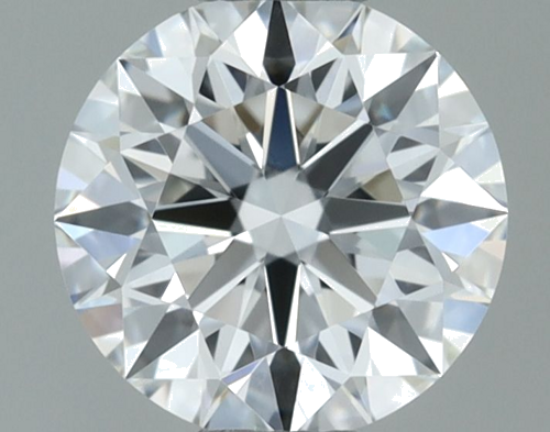 0.52 carat F-VVS1 Excellent cut Natūralus Round Deimantas (1)