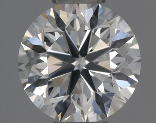 0.41 carat I-SI2 Very Good cut Natūralus Round Deimantas (1)