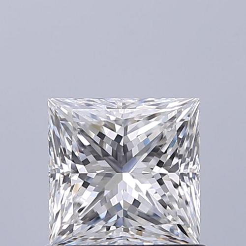 0.91 carat F-VS2 Natūralus Princess Deimantas (1)
