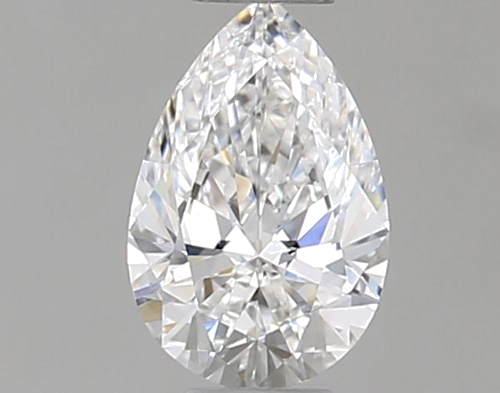 0.3 carat E-VS1 Natūralus Pear Deimantas (1)