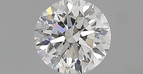 0.5 carat F-VVS2 GD cut Natūralus Round Deimantas (1)