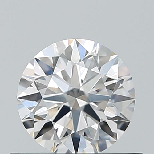 0.51 carat F-VVS2 Excellent cut Natūralus Round Deimantas (1)