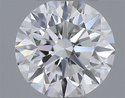 0.51 carat F-VVS1 Excellent cut Natūralus Round Deimantas (1)