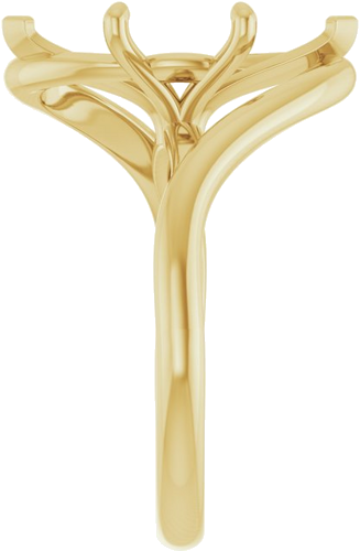 Sužadėtuvių Žiedas „Bypass“ 14k yellow gold Marquise 15mm x 7mm (4)