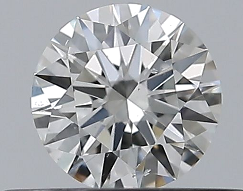 0.35 carat F-SI1 Excellent cut Natūralus Round Deimantas (1)