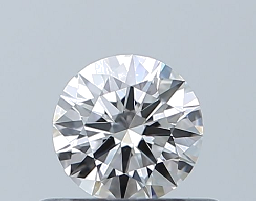 0.37 carat F-VVS1 Excellent cut Natūralus Round Deimantas (1)