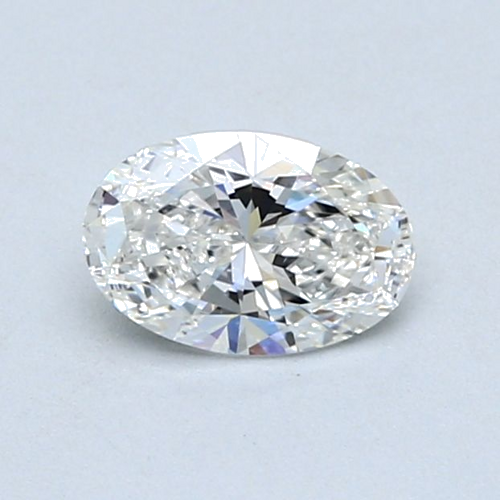 0.6 carat F-VS1 Natūralus Oval Deimantas (1)