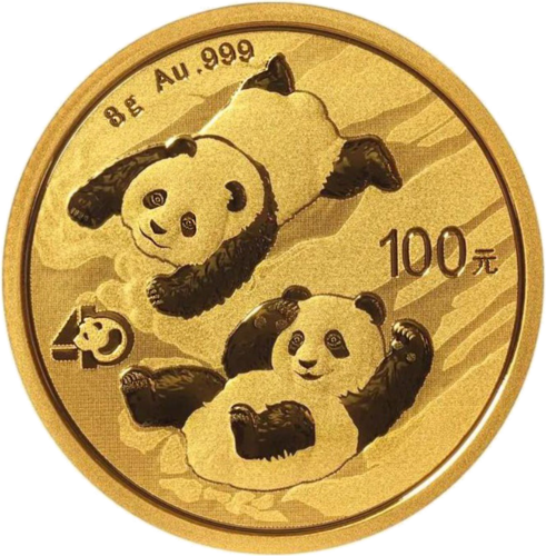 8 g Panda 2022 China 100 yuan gold coin (1)